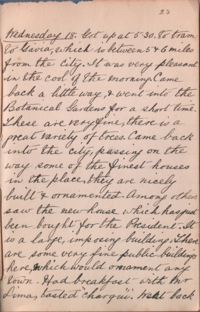 18a December 1889 journal entry